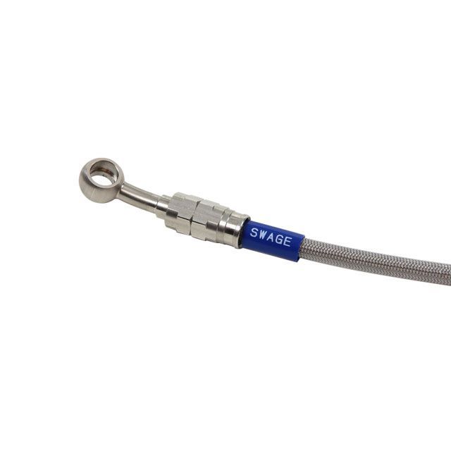 20671683S グッドリッジ ビルドアライン フロント ブレーキホースキット T2タイプ 09年以降 ZRX1200 DAEG ステンレス/スモーク HD店 BUILDLINE ビルドアライン 車種別ブレーキホースキット