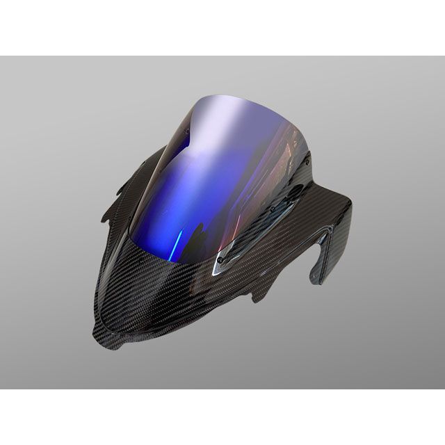 マジカルレーシング Hayabusa カーボントリムスクリーン 材質 綾織り