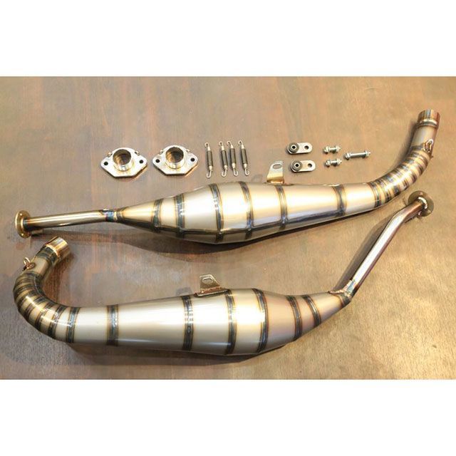 T2レーシング NSR250 MC18左右出しスチールボディー【RACE】Type-2 T2Racing