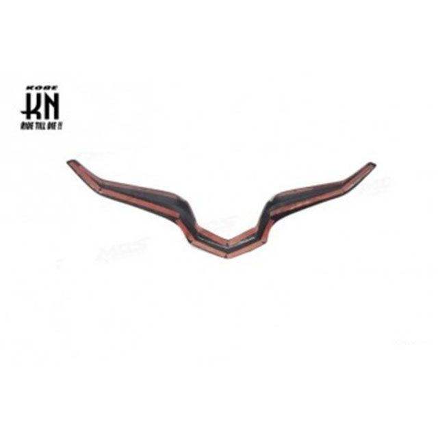 モトオブスポーツ MOS カーボンハンドルバートリムカバー MOS バイク