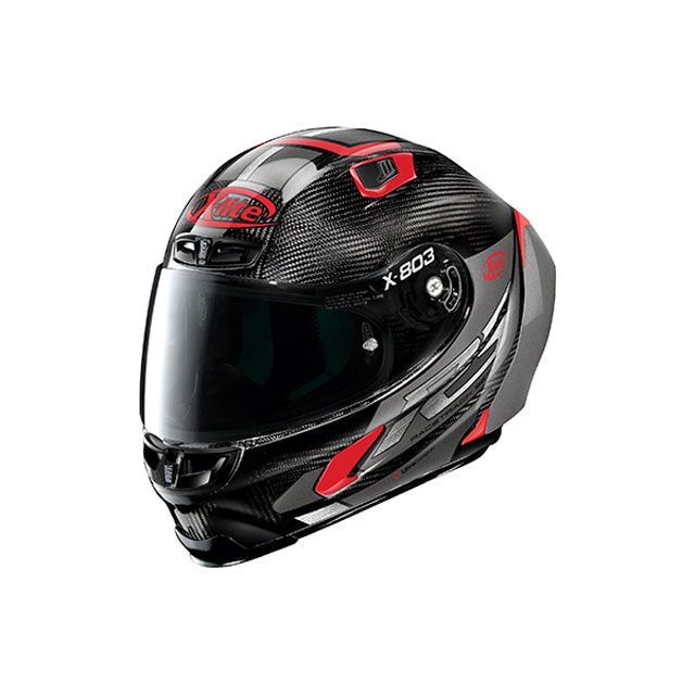 エックスライト X-803RS ULTRA CARBON スカイワープ（レッド） サイズ L X-lite