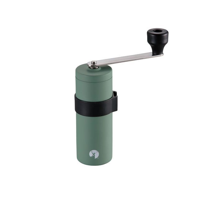 キャプテンスタッグ 18-8ステンレスハンディーコーヒーミルS（ヴィンテージグリーン） CAPTAIN STAG