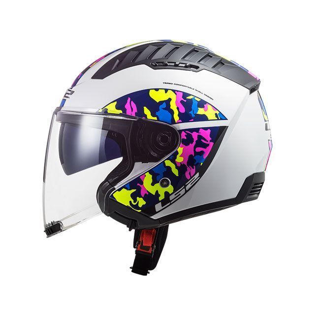 エルエスツーヘルメット COPTER（クリスピーホワイトイエロー） サイズ XL LS2 HELMETS_1