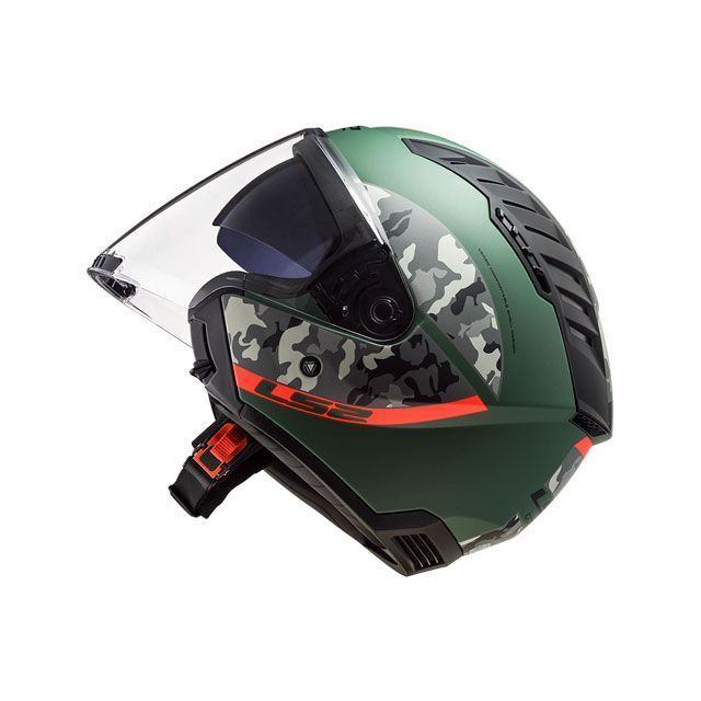 エルエスツーヘルメット COPTER（クリスピーマットミリタリーグリーンオレンジ） サイズ L LS2 HELMETS_3