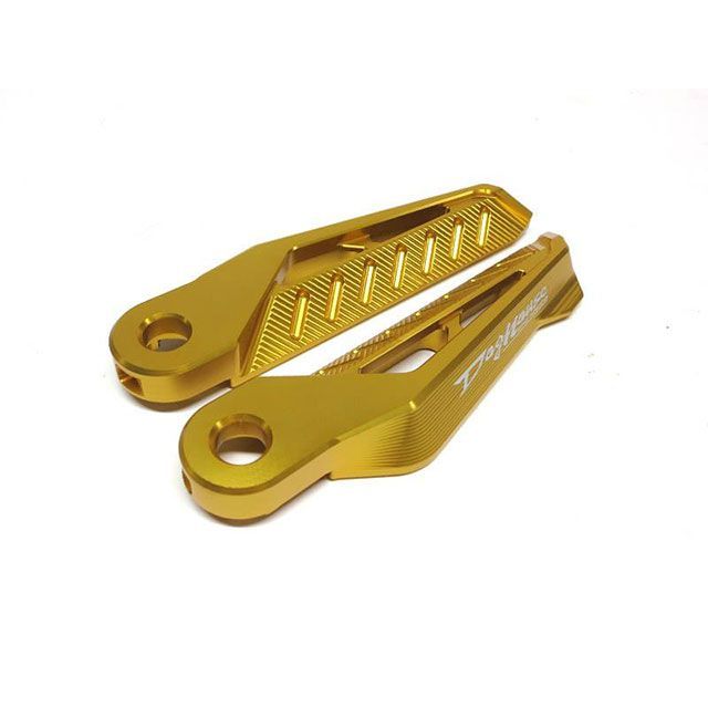 ドッグハウス 3RD 4TH 5TH CYGNUS X MAJESTY S SMAX CNCアルミビレット タンデムステップセット（ゴールド） DO…の通販は