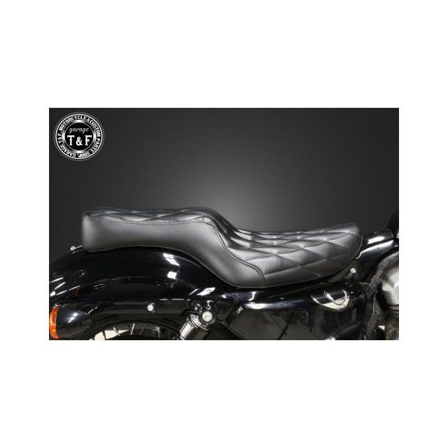 ガレージT&F スポーツスターシリーズ ダブルシート（ダイヤ） T&F バイク