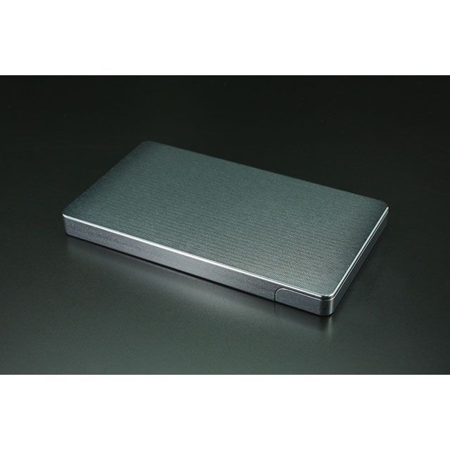 GILD design（mobile item） ジュラルミン削り出し名刺入れ 「バーチカル」 グレー GILD design