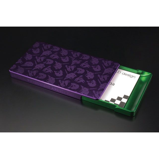 GILD design（mobile item） RADIOEVA ジュラルミン削り出し名刺入れ Purple×Green（初号機） GILD de… GILD design（mobile item） RADIOEVA ジュラルミン削り出し名刺入れ