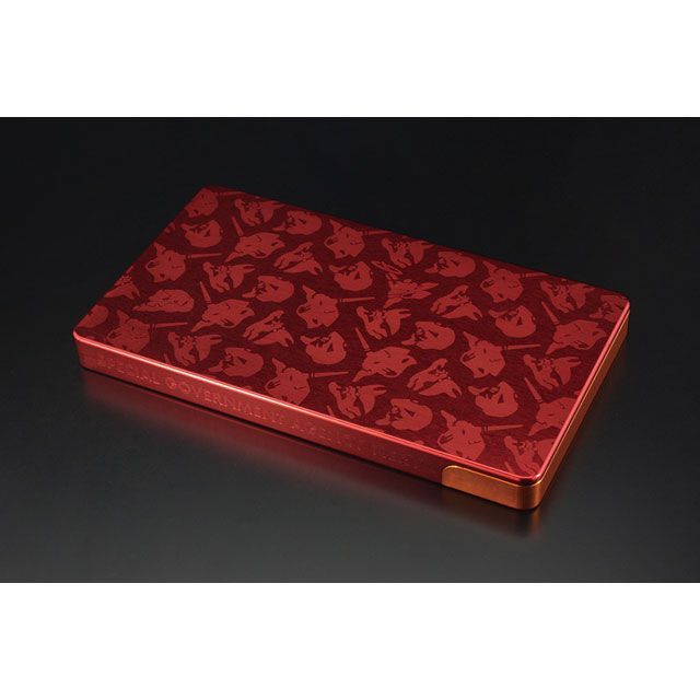 GILD design（mobile item） RADIOEVA ジュラルミン削り出し名刺入れ Yellow×Red（2号機） GILD desi…