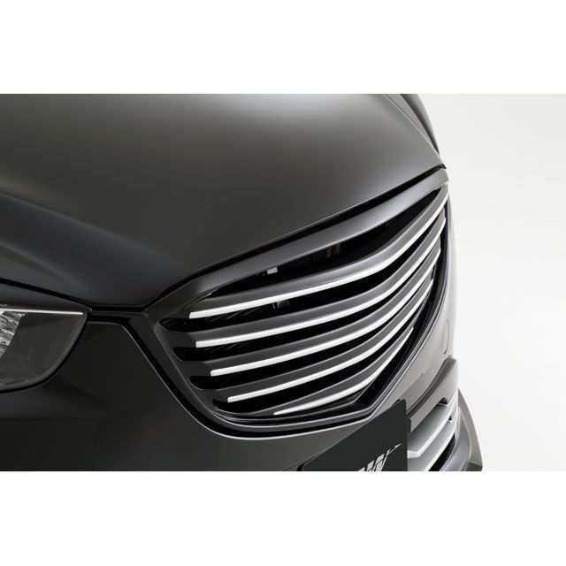 grow CX-5 フロントグリル 塗分け塗装済み カラー：ベロシティレッドマイカ 27A フィンライン：ガンメタリック grow 車 自動車の通販は 41,789円