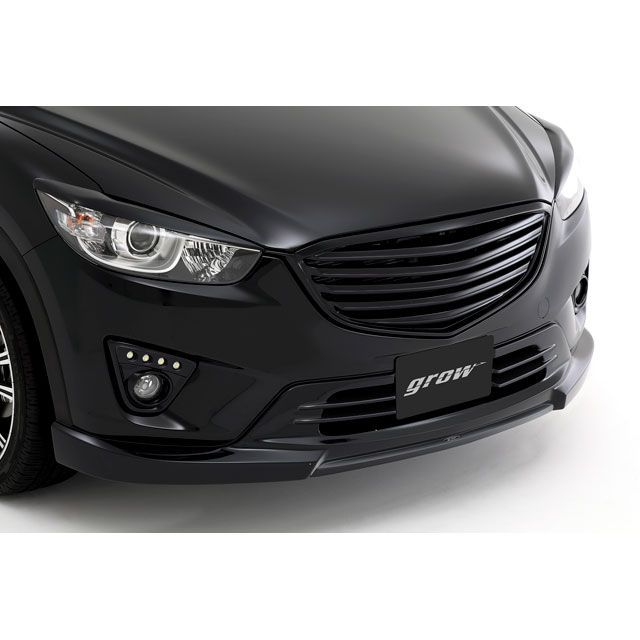 grow CX-5 フロントスポイラー 単色塗装済み カラー ジールレッドマイカ 41G grow