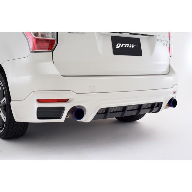 grow フォレスター リアハーフスポイラー単色塗装済み カラー ジャスミングリーンメタリックH5Q grow 車 自動車