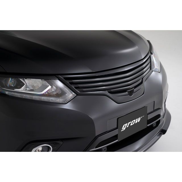 grow T32エクストレイル前期用 フロントグリル未塗装品 アラウンドビューモニター付き車用 grow 車 自動車の通販は