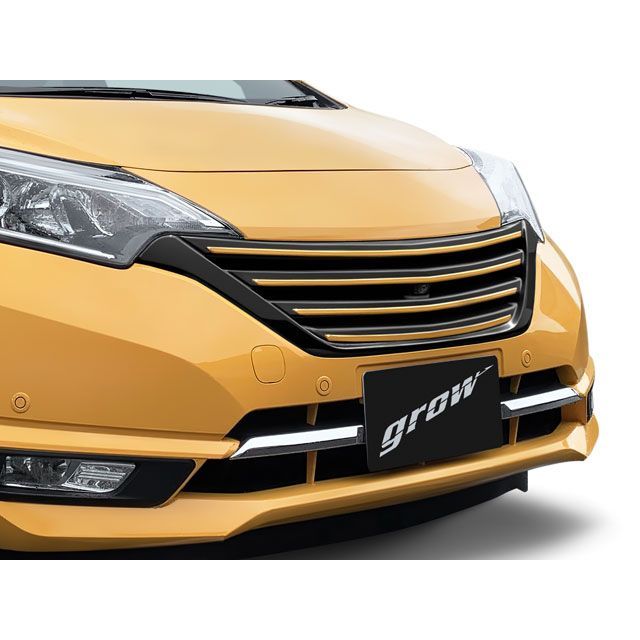 正規品／grow T32エクストレイル後期用 フロントグリル単色塗装済み カラー：ブリリアントホワイトパール grow 車 自動車 正規品／grow T32エクストレイル後期用 フロントグリル単色塗装済み