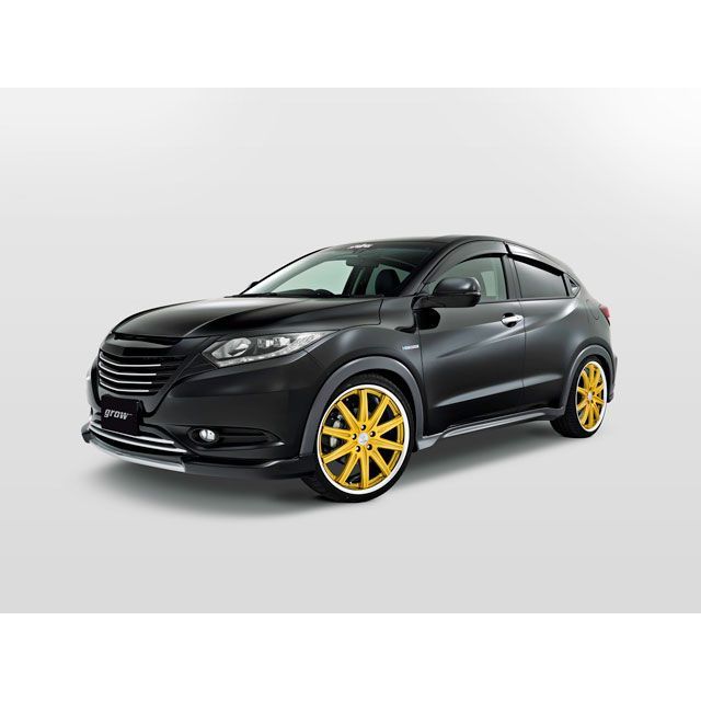 その他 ru_ grow RU ヴェゼル フロントハーフスポイラー 塗分け塗装済み カラー