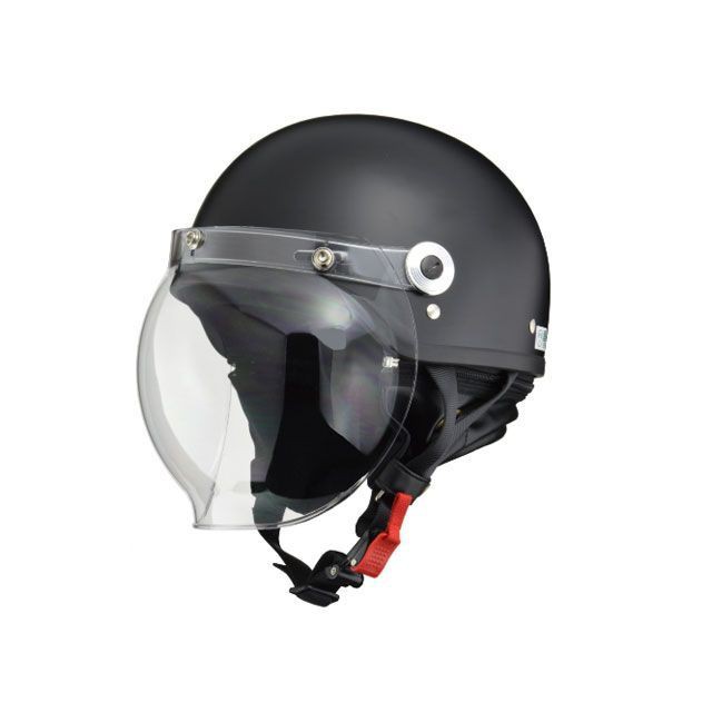 【メーカー直送】リード工業 CROSS CR-760 ハーフヘルメット カラー ハーフマットブラック LEAD バイクの通販は