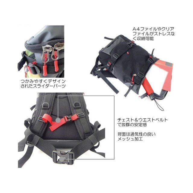 ファイヤーファースト（自転車） FFSL-100 FF+GUARDポリデイバッグ（グリーン/カモ） FIRE FIRST_3