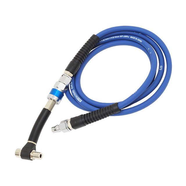 マルニ（自転車） MACH-Dx-3P 簡単エアーチャック 3mホース付き（プラグ式） 仕様 英式/仏式（DF） MARUNI