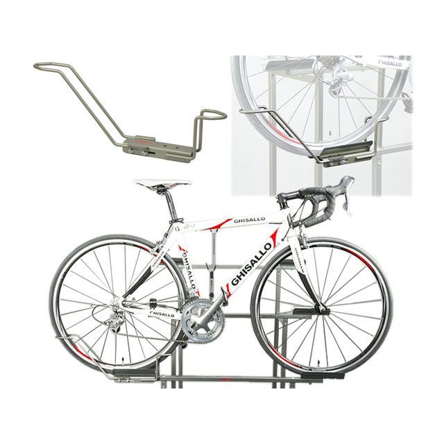 ミノウラ（自転車） 971-3 ひな壇式ディスプレイスタンド3台用（グレー