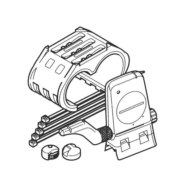 キャットアイ（自転車） 2400570 Qシリーズ用パーツキット（ブラック） CATEYE 自転車の通販は 6,640円