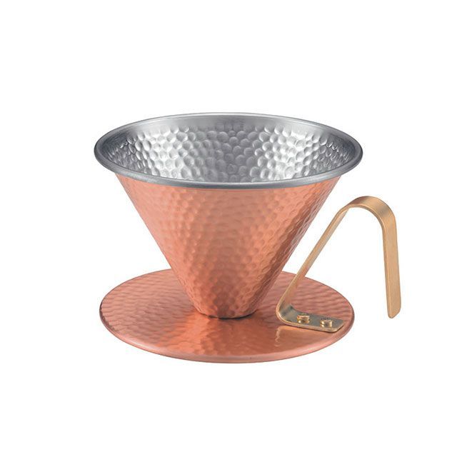 田辺金具 銅のコーヒードリッパー 槌目 小 tanabe-kanagu 日用品の通販は