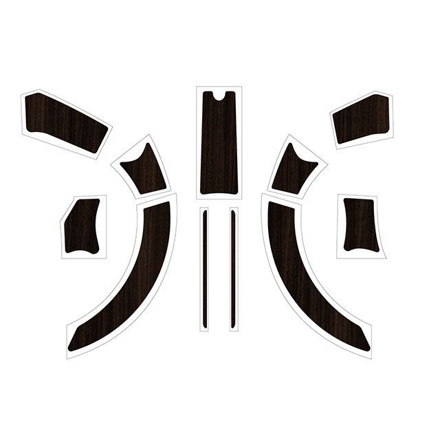 ワールドウォーク クロスカブ110 クロスカブ用 ウッドパネルステッカー（チーク） WW