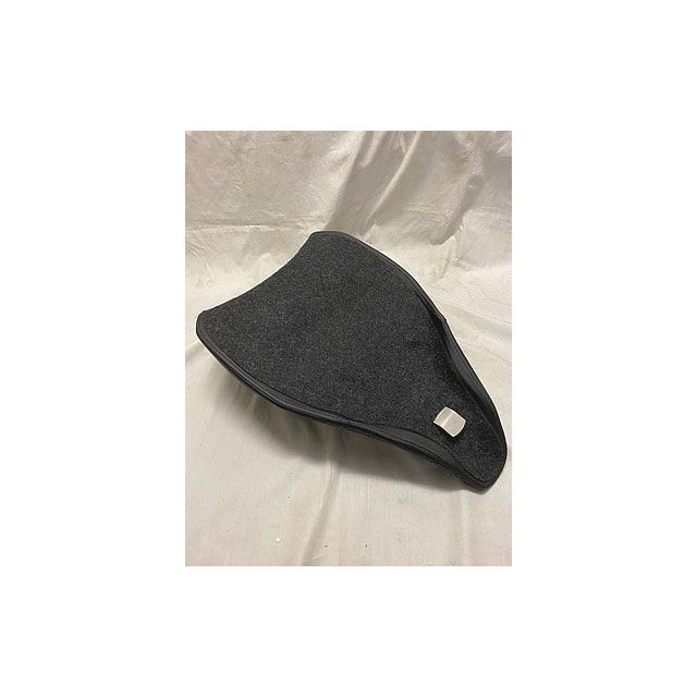部品屋K&W BT CHOPPERS製 純正タンク対応シート 本革 ダイヤステッチ