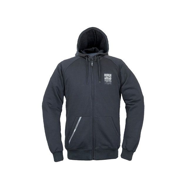 ラフ＆ロード 2022春夏モデル RR1003AP ラフライドZIPパーカーエアスルーパッドセット（ブラックフリップ） サイズ L Rough&Ro…