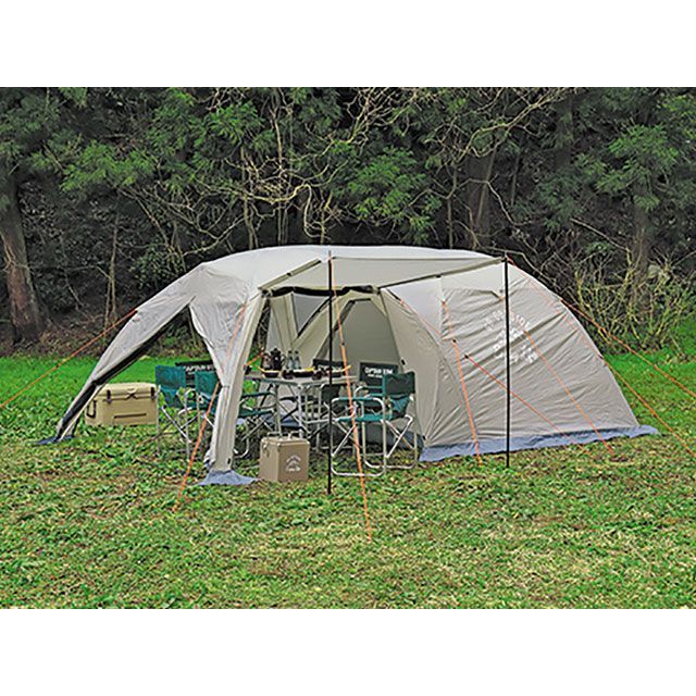 CAPTAIN STAGオルディナ/スクリーン ツールームドームテント【レジャー