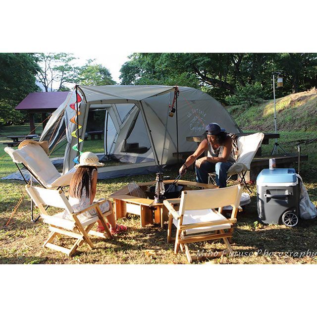 キャプテンスタッグ モンテ スクリーンツールームドームテント（5〜6人用） CAPTAIN STAG_8