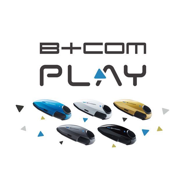 B+COM PLAY ゴールド Bluetooth ビーコム PLAY（ビーコム プレイ） バイク用 Bluetooth インカム