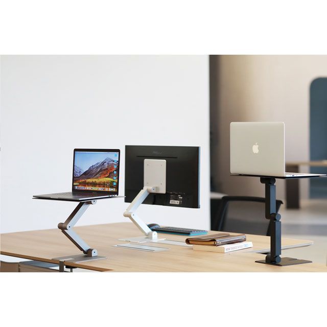 マックスタンド スタンディングアーム（ブラック）VESAマウント付 Maxstand