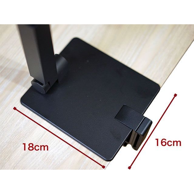 マックスタンド スタンディングアーム（ブラック）VESAマウント付 Maxstand