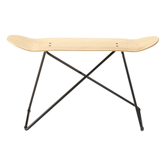 【メーカー直送】東谷 SF-201NA スケートボードテーブル（ナチュラル） Azumaya