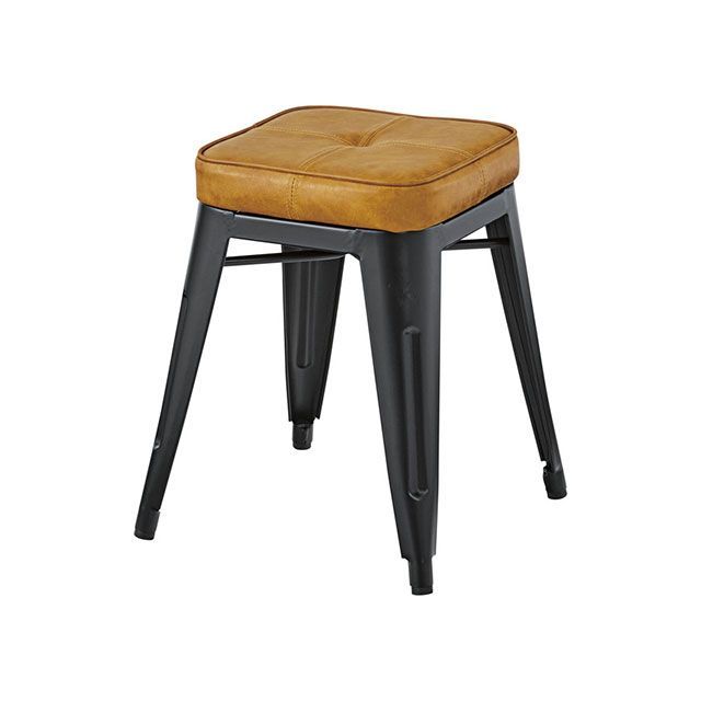 【メーカー直送】東谷 PC-251CA スツール（キャメル） Azumaya