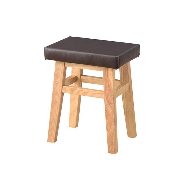 【メーカー直送】東谷 LMT-785DBR バンビスツール（ダークブラウン） Azumaya