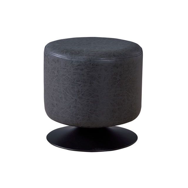 【メーカー直送】東谷 PC-505BK ラウンドスツール（ブラック） Azumaya