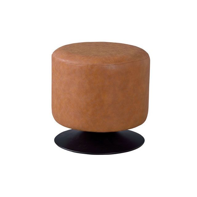 【メーカー直送】東谷 PC-505CA ラウンドスツール（キャメル） Azumaya