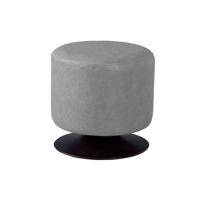 【メーカー直送】東谷 PC-505GY ラウンドスツール（グレー） Azumaya