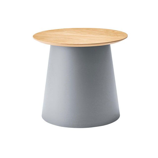 【メーカー直送】東谷 PT-990GY ラウンドテーブルS（グレー） Azumaya