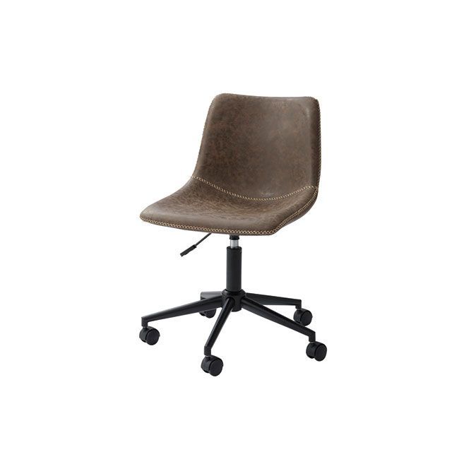 【メーカー直送】東谷 PC-77BR デスクチェア（ブラウン） Azumaya