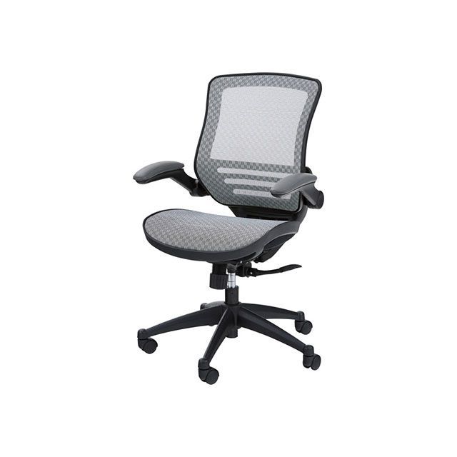 【メーカー直送】東谷 OFC-22GY オフィスチェア（グレー） Azumaya キャンプの通販は