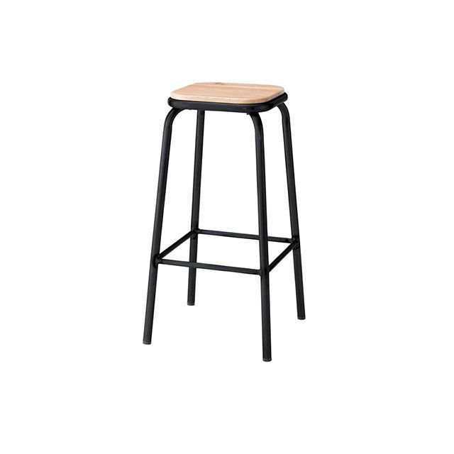 【メーカー直送】東谷 PC-67BK ハイスツール（ブラック） Azumaya