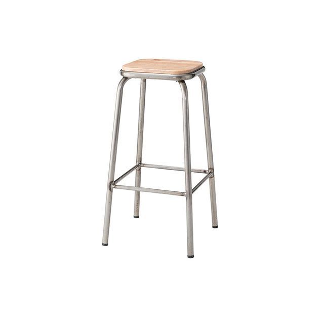 【メーカー直送】東谷 PC-67SV ハイスツール（シルバー） Azumaya