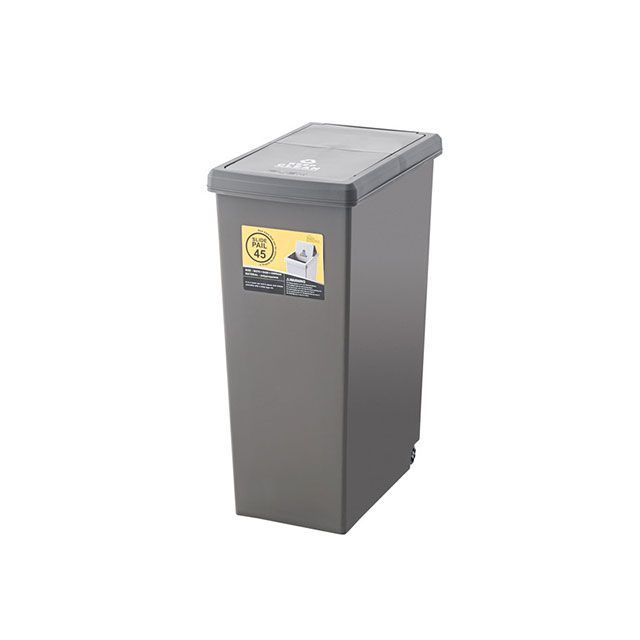 【メーカー直送】東谷 LFS-763BR スライドペール45L（ブラウン） Azumaya