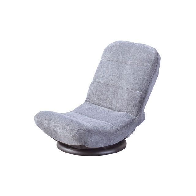 東谷 RKC-176GY コンパクト回転チェア（グレー） Azumaya キャンプの通販は