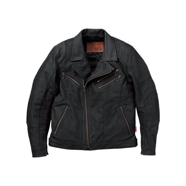 リッズフライ RFVL-2001 Washable SINGLE RIDERS LEATHER JAC（ブラック） サイズ 3L RidsFly バ…