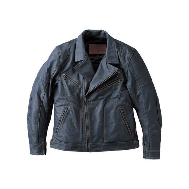 リッズフライ RFVL-2001 Washable SINGLE RIDERS LEATHER JAC（インディゴ） サイズ 3L RidsFly 33,730円