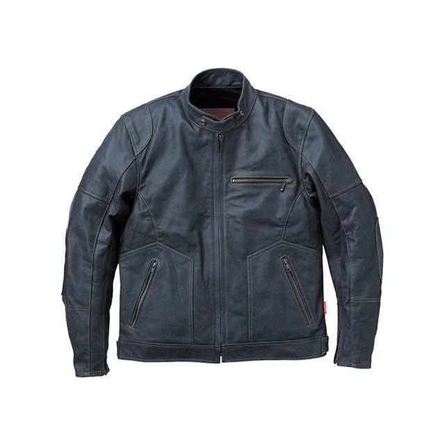 リッズフライ RFVL-2002/D Washable DOUBLE RIDERS LEATHER JAC（インディゴ） サイズ M RidsFly…