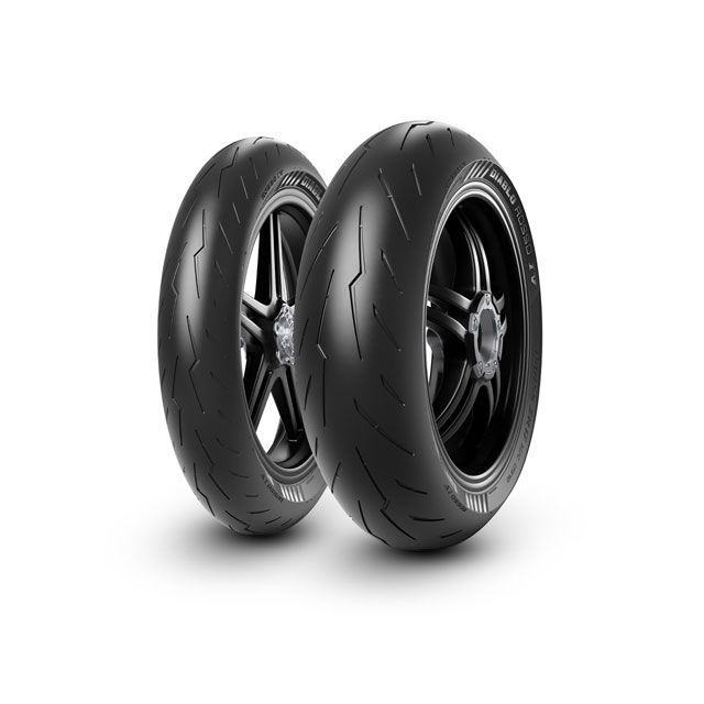 ピレリ 汎用 DIABLO ROSSO 4 120/70ZR17 M/C（58W） TL フロント PIRELLI